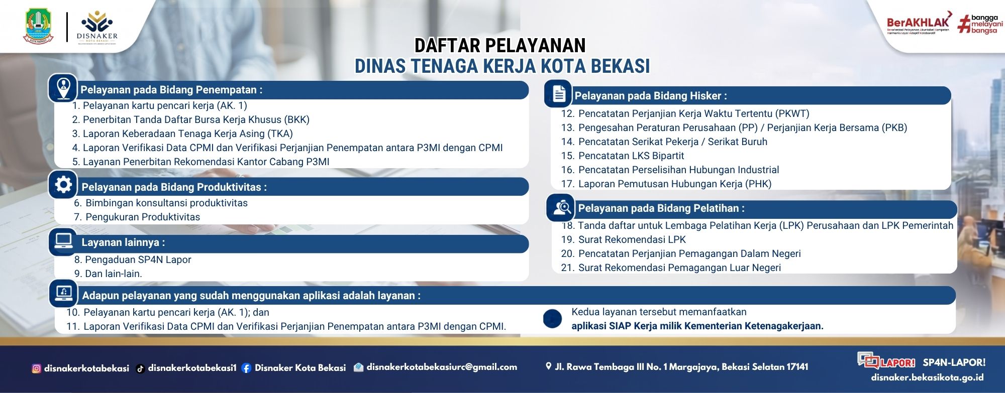 Daftar Layanan